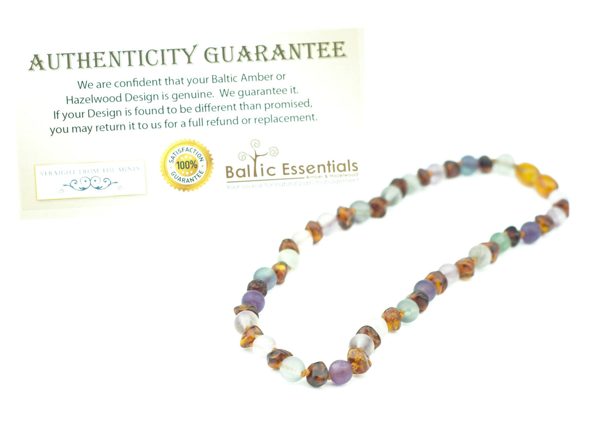 Baltic essentials amber teething 2024 necklace