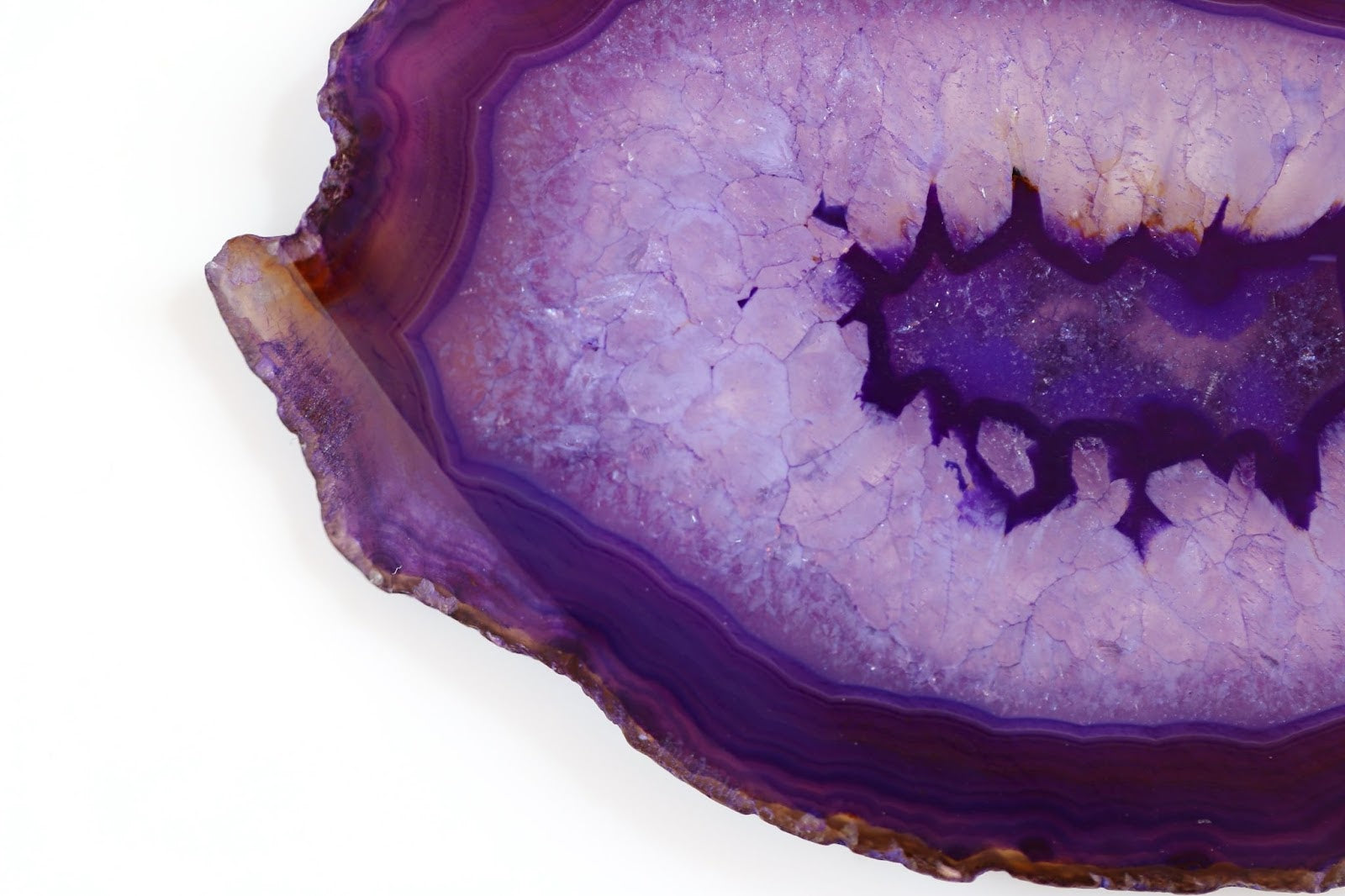 Purple agate clearance stone