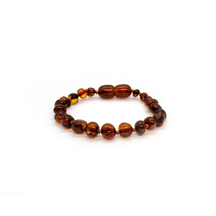 Amazon.com: Genuine Amber Unisex Bracelet - Polished Baltic Sea Amber  Jewelry - Baroque Shape Amber Beads Hand-Assembled in Europe - Cognac - 7  inch: Clothing, Shoes & Jewelry