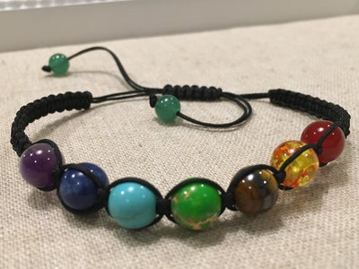 Adjustable Chakra Bracelet - Yoga Adult 6