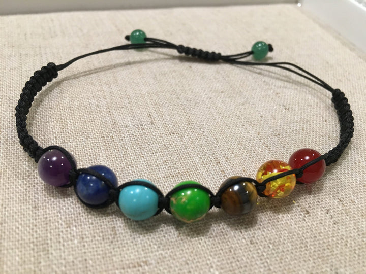 Adjustable Chakra Bracelet - Yoga Adult 6